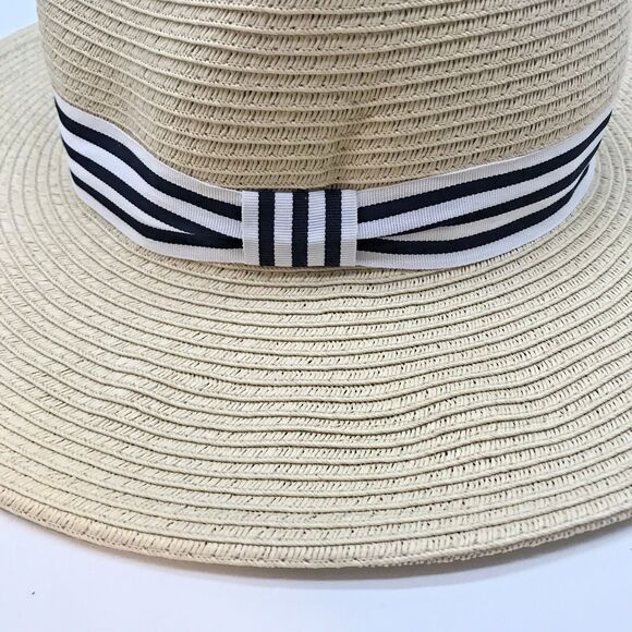 Bass Wide Brim Sun Hat Women OSFM Paper Straw Packable Floppy Beach Headwear - Picture 12 of 13